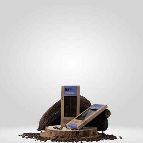Tableta de Chocolate Negro 85% Sin Azúcares Añadidos