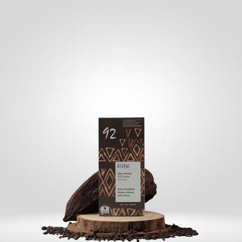 Tableta de Chocolate 92% negro intenso