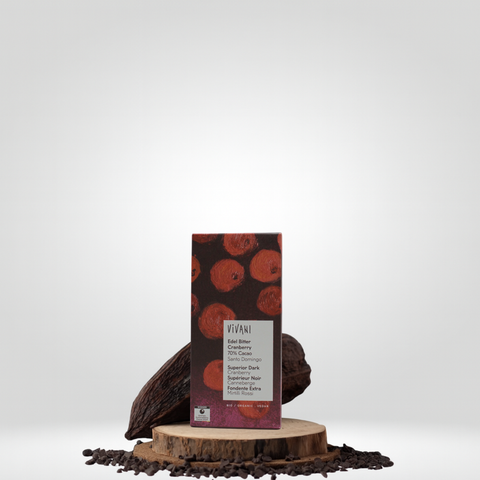 Tableta de Chocolate 70% con arándanos