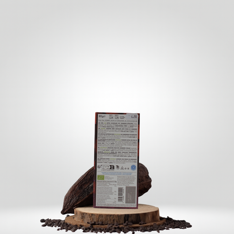 Tableta de Chocolate 70% con arándanos