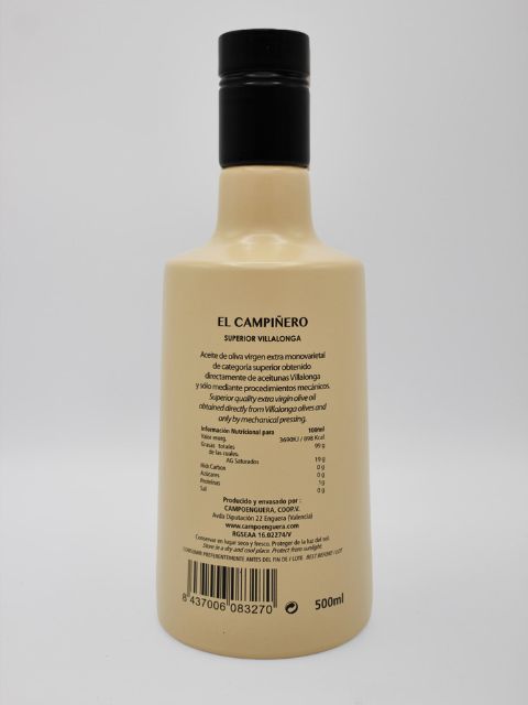 EVOO El Campiñero Villalonga 500ml